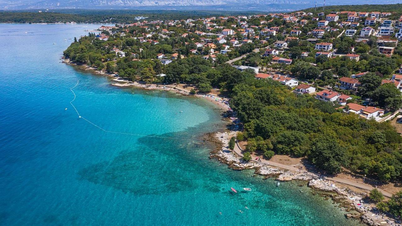 Njivice, Otok Krk, Apartman Dora 외부 사진