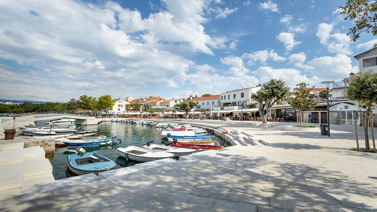 Njivice, Otok Krk, Apartman Dora 외부 사진