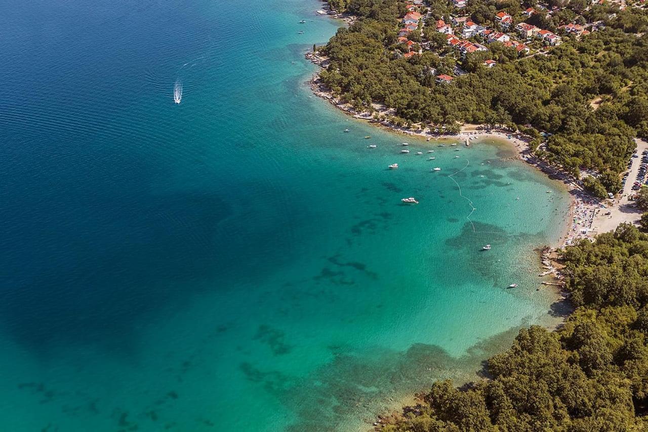 Njivice, Otok Krk, Apartman Dora 외부 사진