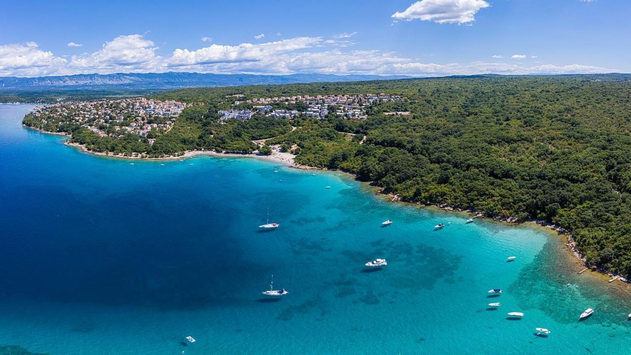Njivice, Otok Krk, Apartman Dora 외부 사진